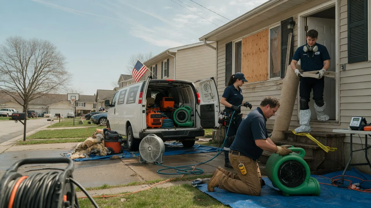 Water Damage Restoration in Fowlerville, MI near me